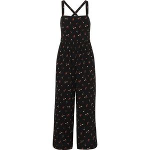Madewell Floral-print Crepe Jumpsuit